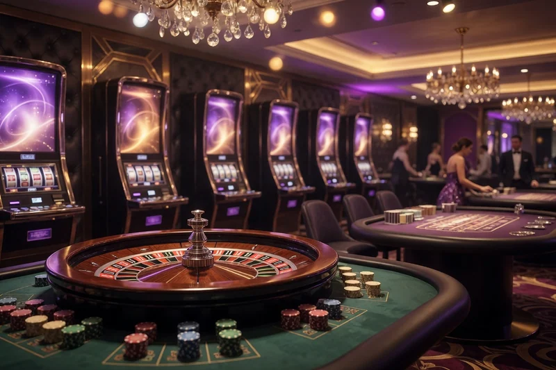 Spieleauswahl: Slots, Live Dealer und Tischspiele im Test